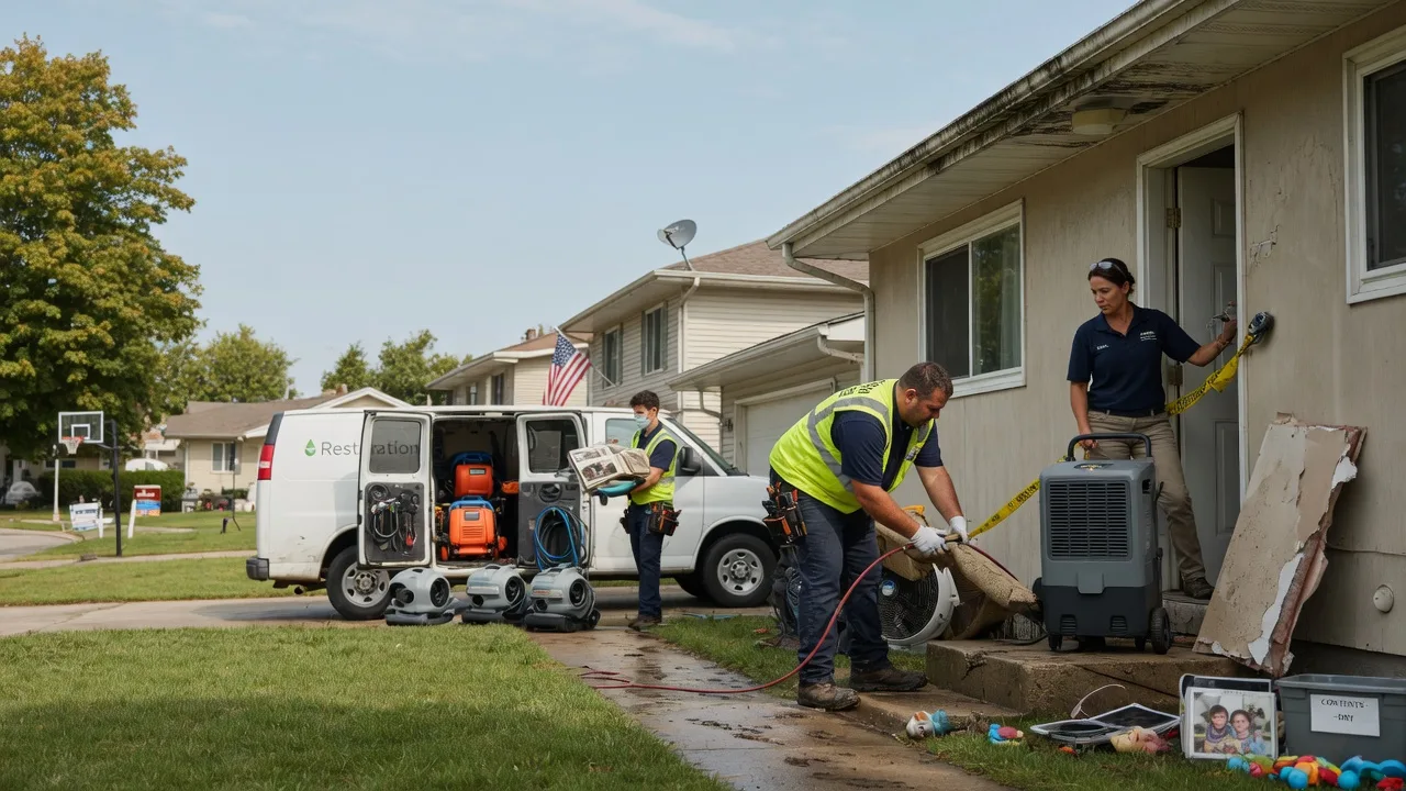 Water Damage Restoration in Marshall, WI near me